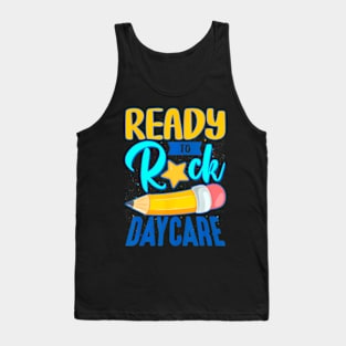 Ready To Rock Daycare Back To School For Girls Boys Tank Top